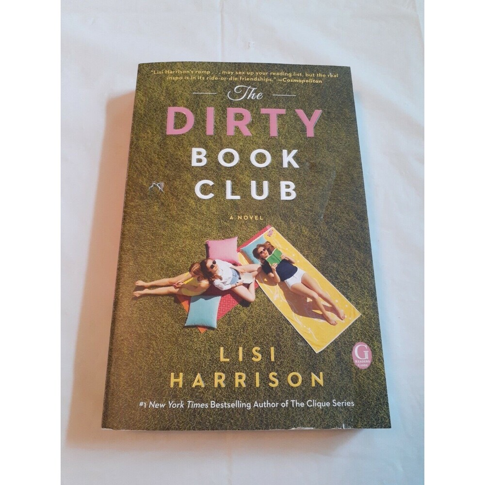 The Dirty Book Club by Lisi Harrison Preowned Paperback Very Good Condition